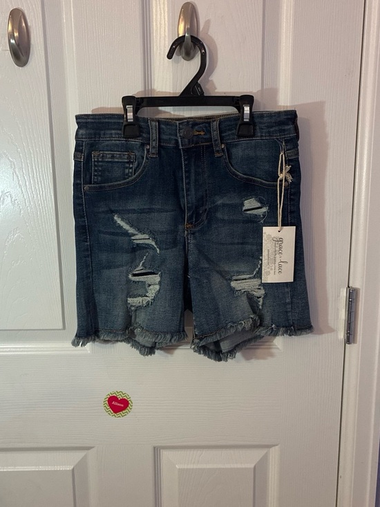Grace & Lace Pants - Grace & Lace Jean shorts